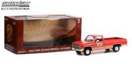 GMC  - K-2500 1967 red - 1:18 - GreenLight - 13612 - gl13612 | Toms Modelautos