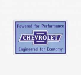 Tac Signs  - Chevrolet blue - Tac Signs - M5 - tacM5 | Toms Modelautos