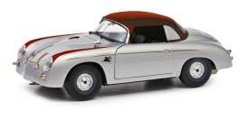Porsche  - 356 Speedster Outlaw silver/red - 1:18 - Schuco - 0317 - schuco0317 | Toms Modelautos
