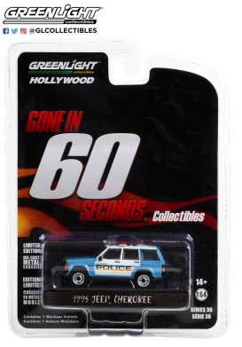 Jeep - Cherokee 1995 blue/white - 1:64 - GreenLight - 44960E - gl44960E | Toms Modelautos Jeep - Cherokee 1995 blue/white - 1:64 - GreenLight - 44960E - gl44960E | Toms Modelautos