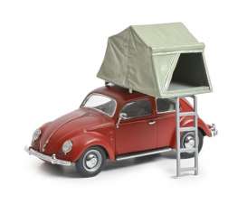 Volkswagen  - Beetle red - 1:43 - Schuco - S3775 - schuco3775 | Toms Modelautos