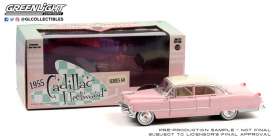 Cadillac  - Fleetwood 1955 pink/white - 1:24 - GreenLight - 84098 - gl84098 | Toms Modelautos