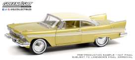 Plymouth  - Belvedere 1957 dessert gold - 1:24 - GreenLight - 18260 - gl18260 | Toms Modelautos