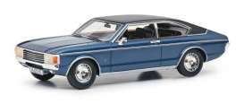 Ford  - Granada Coupe blue - 1:43 - Schuco - 9142 - schuco9142 | Toms Modelautos