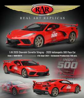 Chevrolet - Corvette 2020 red - 1:18 - Acme Diecast - RAR18014 - acmeRAR18014 | Toms Modelautos Chevrolet - Corvette 2020 red - 1:18 - Acme Diecast - RAR18014 - acmeRAR18014 | Toms Modelautos