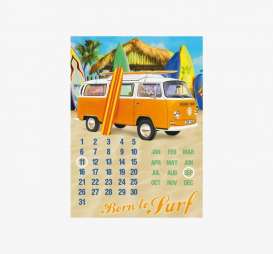 Tac Signs  - Volkswagen orange/blue/yellow - Tac Signs - CL102 - tacCL102 | Toms Modelautos