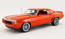 Chevrolet  - Camaro Restomod 1969 hugger orange - 1:18 - Acme Diecast - 1805720 - acme1805720 | Toms Modelautos