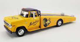 Dodge  - D-300 Ramp Truck 1970  - 1:18 - Acme Diecast - 1801906 - acme1801906 | Toms Modelautos
