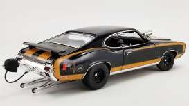 Oldsmobile  - 442 *Hurst* 1972 black/gold - 1:18 - Acme Diecast - A1805621 - acme1805621 | Toms Modelautos