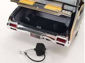 Oldsmobile  - 442 *Hurst* 1972 black/gold - 1:18 - Acme Diecast - A1805621 - acme1805621 | Toms Modelautos