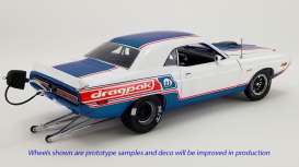 Dodge  - Challenger R/T *Drag Outlaws* 1971 white/blue/red - 1:18 - Acme Diecast - 1806017 - acme1806017 | Toms Modelautos