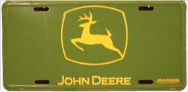 Funny Plates  - John Deere green/yellow - Tac Signs - 2166 - fun2166 | Toms Modelautos