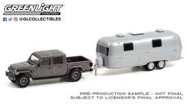 Jeep  - Gladiator 2020 grey - 1:64 - GreenLight - 32230B - gl32230B | Toms Modelautos