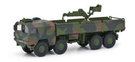 MAN  - 10 GL green camouflage - 1:87 - Schuco - 26585 - schuco26585 | Toms Modelautos