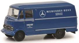 Mercedes Benz  - L319 blue - 1:87 - Schuco - 26615 - schuco26615 | Toms Modelautos