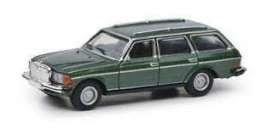 Mercedes Benz  - 280TE (W123) green metallic - 1:87 - Schuco - 26627 - schuco26627 | Toms Modelautos