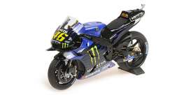 Yamaha  - YZR-M1 2020 black/blue - 1:12 - Minichamps - 122203046 - mc122203046 | Toms Modelautos