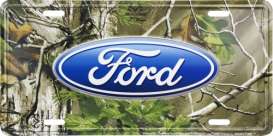 Funny Plates  - Ford blue/camo - Tac Signs - MC50141 - funMC50141 | Toms Modelautos