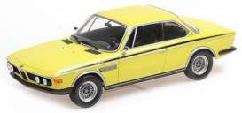 BMW  - 3.0 CSL 1971 yellow - 1:18 - Minichamps - 155028130 - mc155028130 | Toms Modelautos