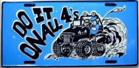 Funny Plates  - Humor blue/black - Tac Signs - LPS331 - funLPS331 | Toms Modelautos