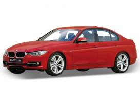 BMW  - 2010 red - 1:18 - Welly - 18043r - welly18043r | Toms Modelautos