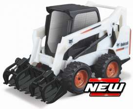 Bobcat  - white - Bburago - 31802 - bura31802 | Toms Modelautos