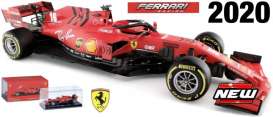 Ferrari  - 2020 red - 1:43 - Bburago - 36819v - bura36819v | Toms Modelautos