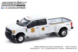 Ford  - F-350 2017 white - 1:64 - GreenLight - 46080D - gl46080D | Toms Modelautos