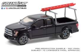 Chevrolet  - F-150 2017 black - 1:64 - GreenLight - 35200F - gl35200F | Toms Modelautos