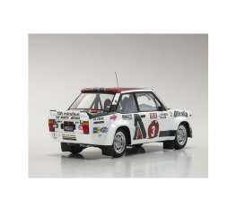 Fiat  - 131 Abarth 1978 white/green/red - 1:18 - Kyosho - 8376E - kyo8376E | Toms Modelautos