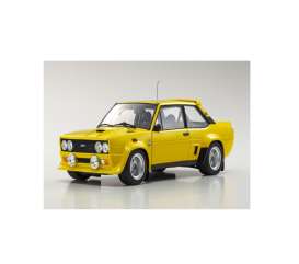Fiat - 131 Abarth yellow - 1:18 - Kyosho - 8376Y - kyo8376Y | Toms Modelautos Fiat - 131 Abarth yellow - 1:18 - Kyosho - 8376Y - kyo8376Y | Toms Modelautos