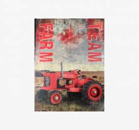 Tac Signs  - Tractor brown/red - Tac Signs - LDME92 - tacLDME92 | Toms Modelautos