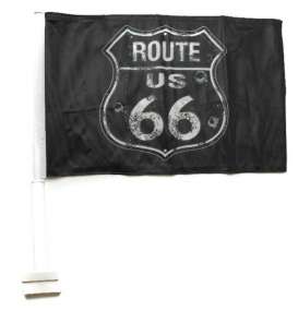 Accessoires  - Route 66 Bullet Holes Flag black - Americana Memorobilia - FL8721 - FlagWFL8721 | Toms Modelautos