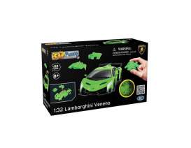 Lamborghini  - Veneno 3D Puzzle green - 1:32 - Happy Well - 57113 - happy57113 | Toms Modelautos