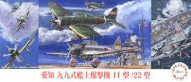 Aichi  - Type 99  - 1:72 - Fujimi - 723334 - fuji723334 | Toms Modelautos