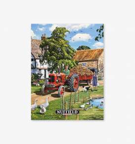 Tac Signs  - Tractor, Nuffield red/various - Tac Signs - BK6024 - tacBK6024 | Toms Modelautos