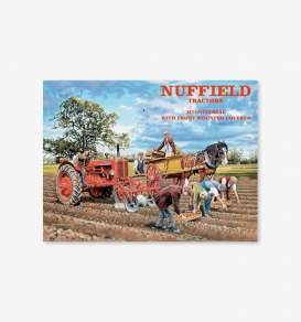 Tac Signs  - Tractor, Nuffield red/various - Tac Signs - BK22210 - tacBK22210 | Toms Modelautos