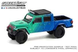 Jeep - Gladiator 2021 green/blue - 1:64 - GreenLight - 30298 - gl30298 | Toms Modelautos Jeep - Gladiator 2021 green/blue - 1:64 - GreenLight - 30298 - gl30298 | Toms Modelautos