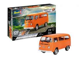 Volkswagen  - T2 bus  - 1:24 - Revell - Germany - 07667 - revell07667 | Toms Modelautos