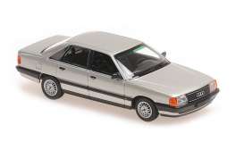 Audi  - 100 1990 silver metallic - 1:43 - Maxichamps - 940015202 - mc940015202 | Toms Modelautos