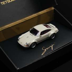 Porsche  - 964 restomod 1989 brandy white - 1:64 - Tetsuma - WCC19002 - tetWCC19002 | Toms Modelautos