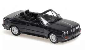 BMW  - M3 cabriolet 1988 blue metallic - 1:43 - Maxichamps - 9400203330 - mc940020330 | Toms Modelautos