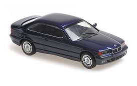 BMW  - 3-series 1992 blue metallic - 1:43 - Maxichamps - 940023321 - mc940023321 | Toms Modelautos