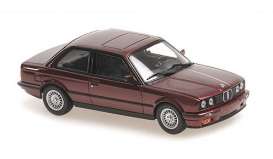 BMW - 3-series 1989 red metallic - 1:43 - Maxichamps - 940024000 - mc940024000 | Toms Modelautos BMW - 3-series 1989 red metallic - 1:43 - Maxichamps - 940024000 - mc940024000 | Toms Modelautos