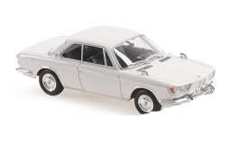 BMW  - 2000 CS coupe 1967 white - 1:43 - Maxichamps - 940025080 - mc940025080 | Toms Modelautos