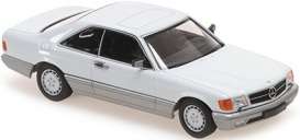 Mercedes Benz  - 560 SEC 1986 white - 1:43 - Maxichamps - 940035120 - mc940035120 | Toms Modelautos