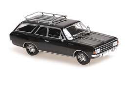 Opel  - Rekord C Caravan 1969 black - 1:43 - Maxichamps - 940046111 - mc940046111 | Toms Modelautos