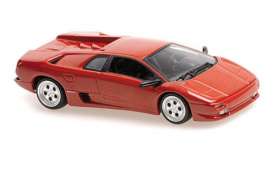 Lamborghini  - Diablo 1994 red - 1:43 - Maxichamps - 940103570 - mc940103570 | Toms Modelautos