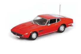 Maserati  - Ghibli Coupe 1969 red - 1:87 - Minichamps - 870123020 - mc870123020 | Toms Modelautos