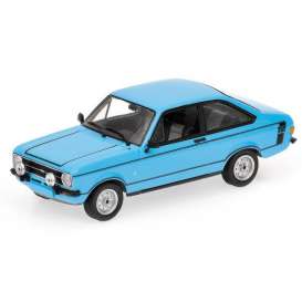 Ford  - Escort 1600 Sport 1975 light blue  - 1:87 - Minichamps - 870080001 - mc870080001 | Toms Modelautos